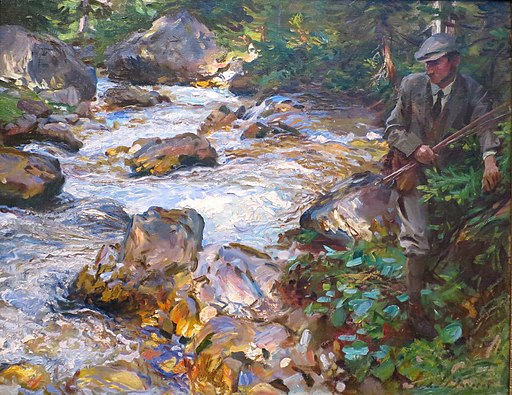 Trout Stream in the Tyrol by John Singer Sargent 1914