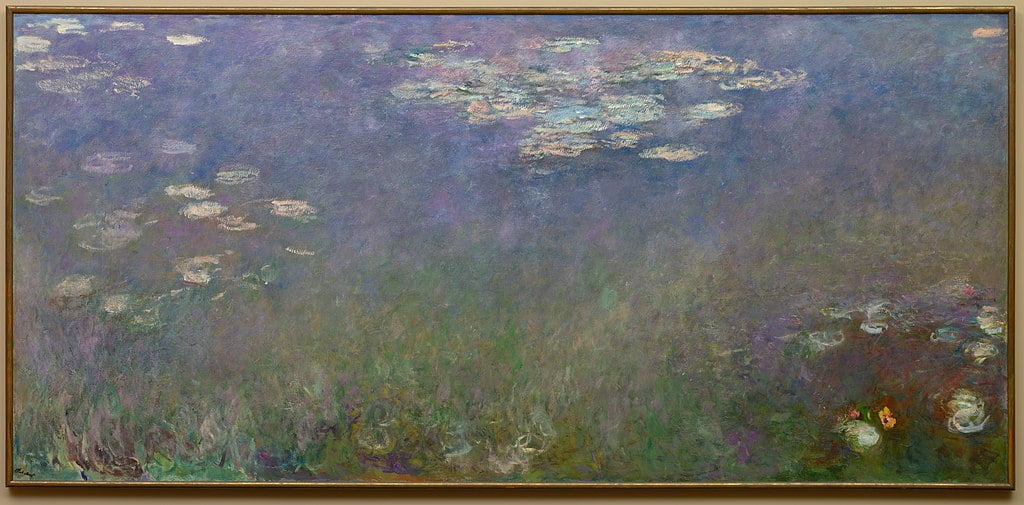 Water Lilies Agapanthus by Claude Monet Cleveland Museum of Art 1960.81
