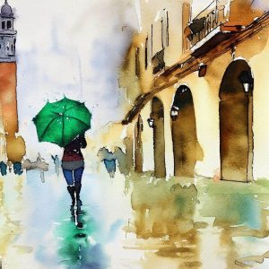 Using Focal Points in Watercolor Painting