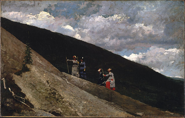 640px Winslow Homer In the Mountains Google Art Project