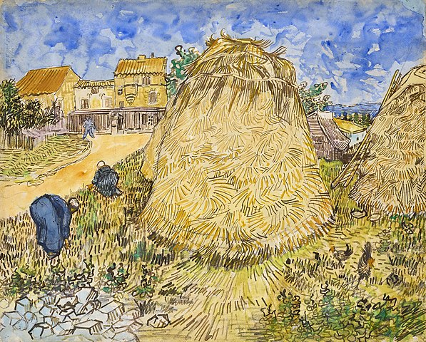 Vincent van Gogh Meules de ble F 1425