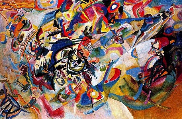 Vassily Kandinsky 1913 Composition