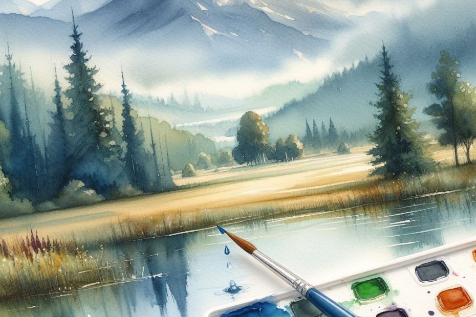 how to avoid muddy watercolor washes
