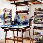 watercolor studio