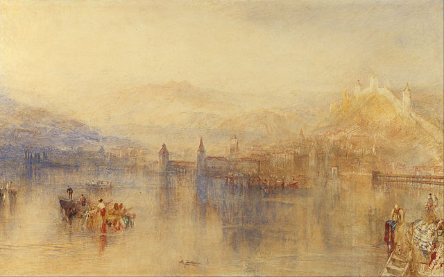 Joseph Mallord William Turner Lucerne from the Lake Google Art Project