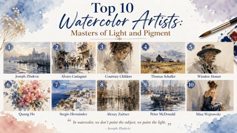 Top 10 watercolor artists list
