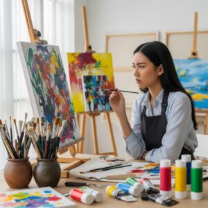 Critique Your Own Paintings with our tips and tools