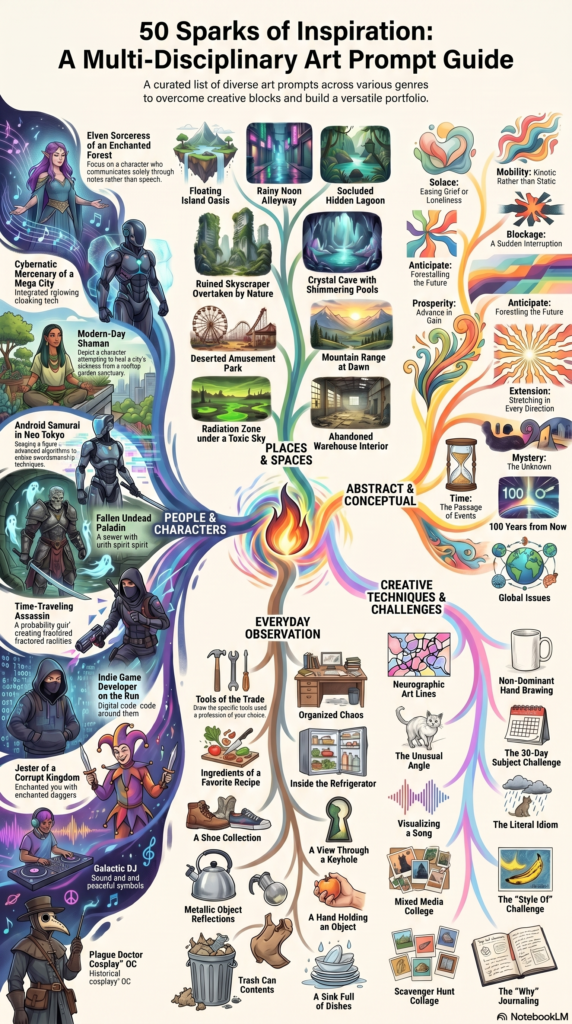 Unleash Your Inner Artist: The Ultimate Guide to Finding Art Inspiration 3 Finding Art Inspiration: 50 Sparks of Inspiration Guide