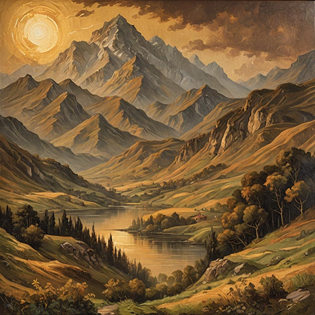 Oil Painting for Beginners: Your Step-by-Step Journey to Artistic Success 5 mountain oils