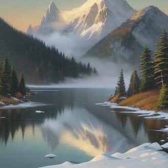 Oil Painting for Beginners: Your Step-by-Step Journey to Artistic Success 3 Oil Painting for Beginners - journey to mountains