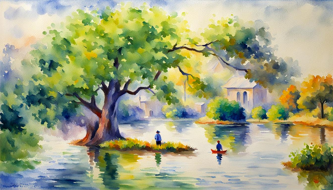 How to Paint Watercolor Reflections: Techniques and Tips 4 sketch2paint