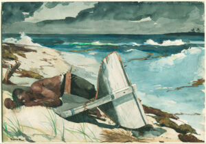 Winslow Homer: Mastering Watercolors with Bold Strokes and Light 6 winslow homer after the hurricane bahamas google art project