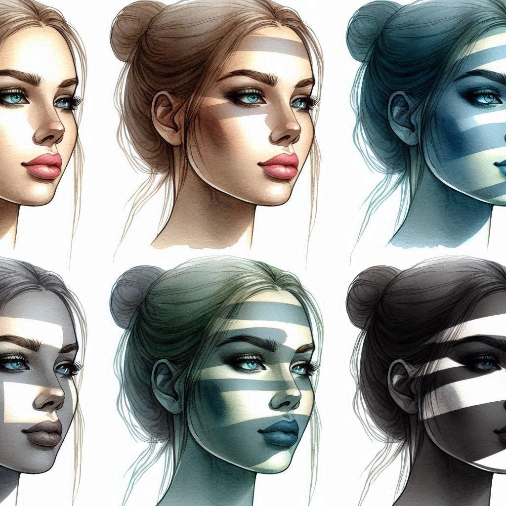 Mastering the Basics: Essential Techniques for Portrait Painting 5 Mastering Light and Shadow on the face