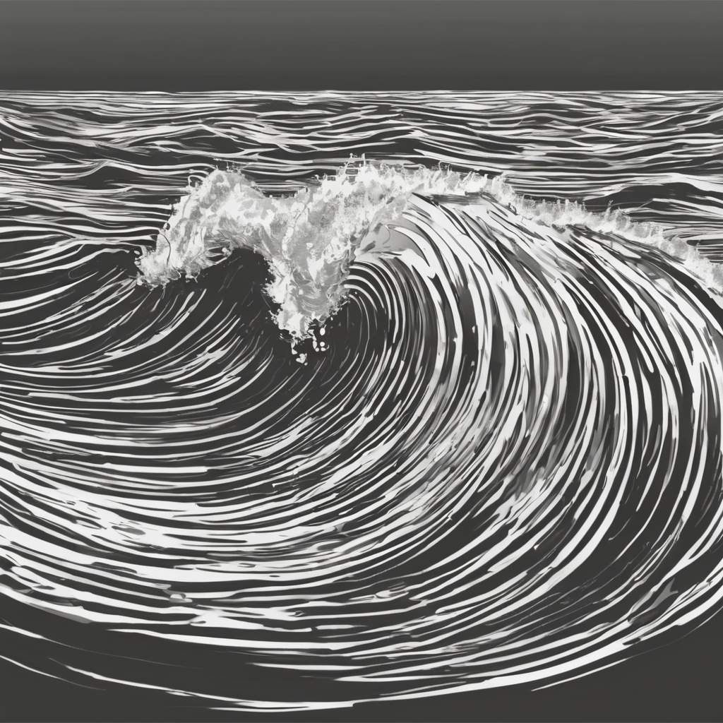 Seascape Painting 101: A Beginner's Guide 5 water movement sea