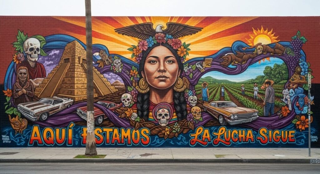 Frida Kahlo's Most Iconic Paintings: A Deep Dive 5 Chicana art: use of indigenous symbolism, and fusion of folk traditions with a modern, political consciousness