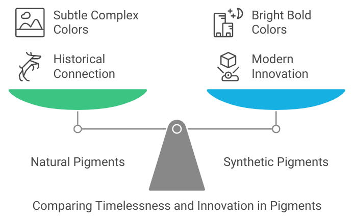 The Science of Pigments: Unraveling the Magic of Painting Pigments 4 pigment types