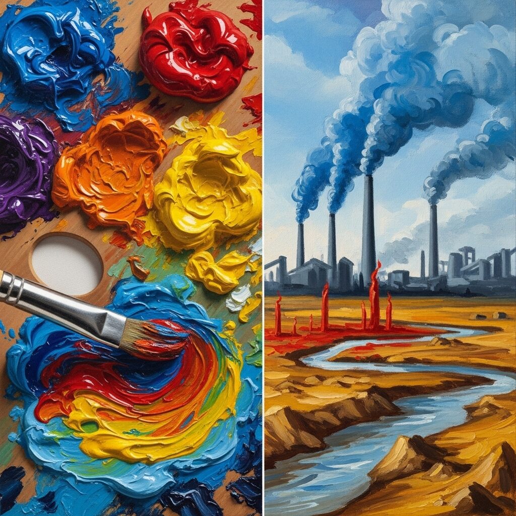 The Science of Pigments: Unraveling the Magic of Painting Pigments 6 pigments and environment