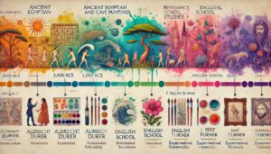 What is Watercolor Painting? Your First Steps 3 watercolor timeline