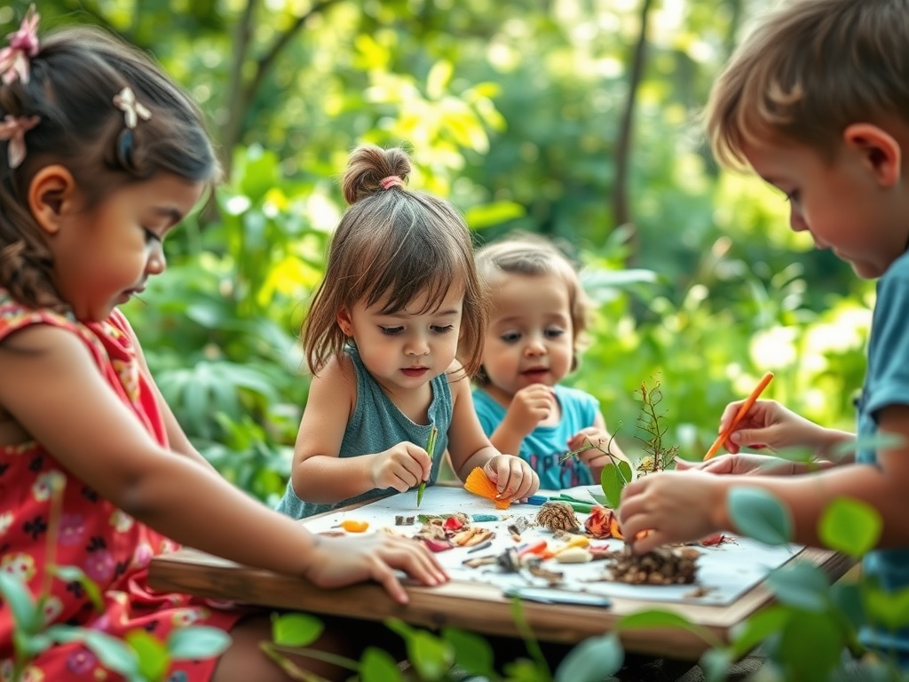 nature art exploration get creative outdoors with this eco friendly project that