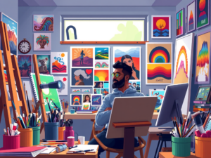 How to Build Your Art Brand: A Simple Guide for Artists 9 create a vibrant and engaging image that captures the essence