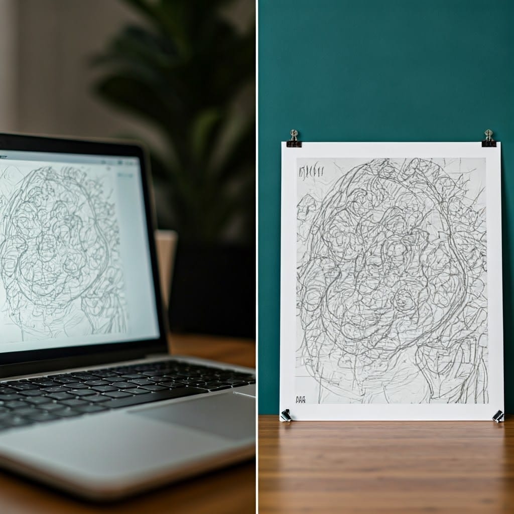 Digital Art into Print-On-Demand Products