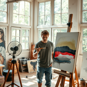 How to Make Paint Dry Faster - get the studio design right