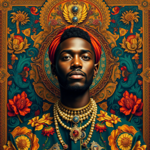 Maximalism vs. Minimalism: Why Bold Art is Dominating 2025 3 maximalist art - prtrait