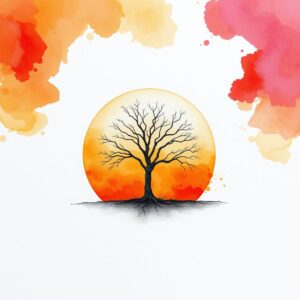 Negative Painting in Watercolor