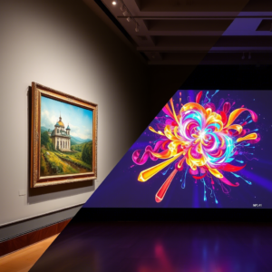 The Ultimate Guide to NFT Art: Revolutionizing the Art World 4 comparison old new