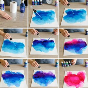 generate alcohol inks painting