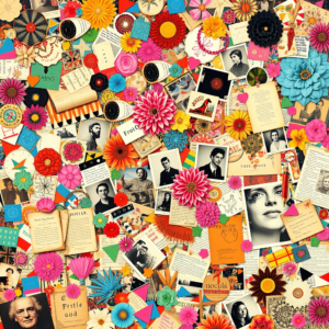 Maximalism vs. Minimalism: Why Bold Art is Dominating 2025 4 maximalist collage