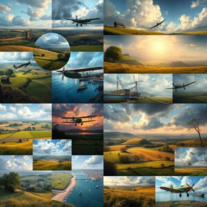 Eric Ravilious: A Visionary of the British Landscape and War 5 ravilious collage