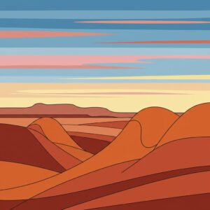 The Timeless Allure of Scenery Art: Capturing the World Around Us 5 New Mexico paintings