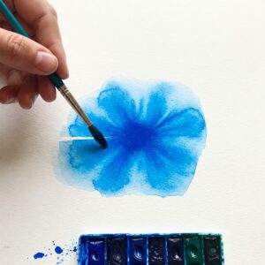 Aquarelle Painting Techniques: A Complete Guide for Beginners and Beyond 3 Aquarelle Painting Techniques wet-on-wet technique demonstration