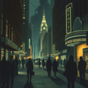 Edward Hopper Paintings: Masterpieces of American Realism and Urban Solitude 5 changing urban landscape in Hopper period