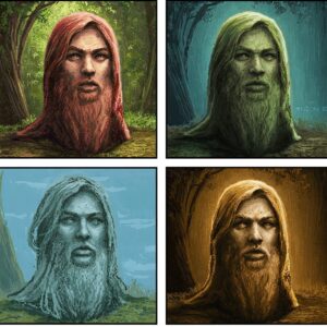 Comparison of free online ASCII art generators showing different outputs