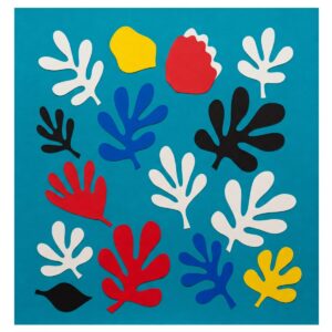 Henri Matisse paper cut-out technique demonstration