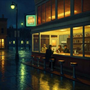Edward Hopper Paintings: Masterpieces of American Realism and Urban Solitude 4 palette and style of hopper