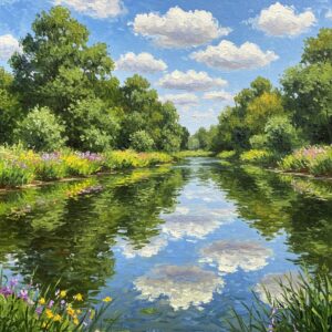 The Timeless Allure of Scenery Art: Capturing the World Around Us 6 Scenery art impressionist style