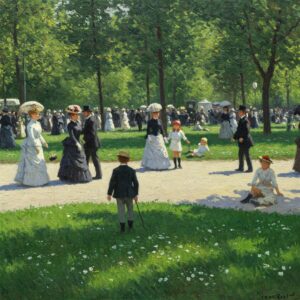 What is Impressionism? A Beginner's Guide to the Art Movement 7 Impressionist painting depicting modern urban life and leisure activities