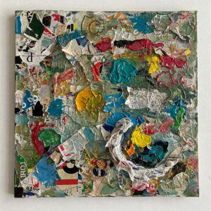 Easy Expressive Art Techniques You Can Try at Home 4 Expressive mixed media artwork combining collage and painting