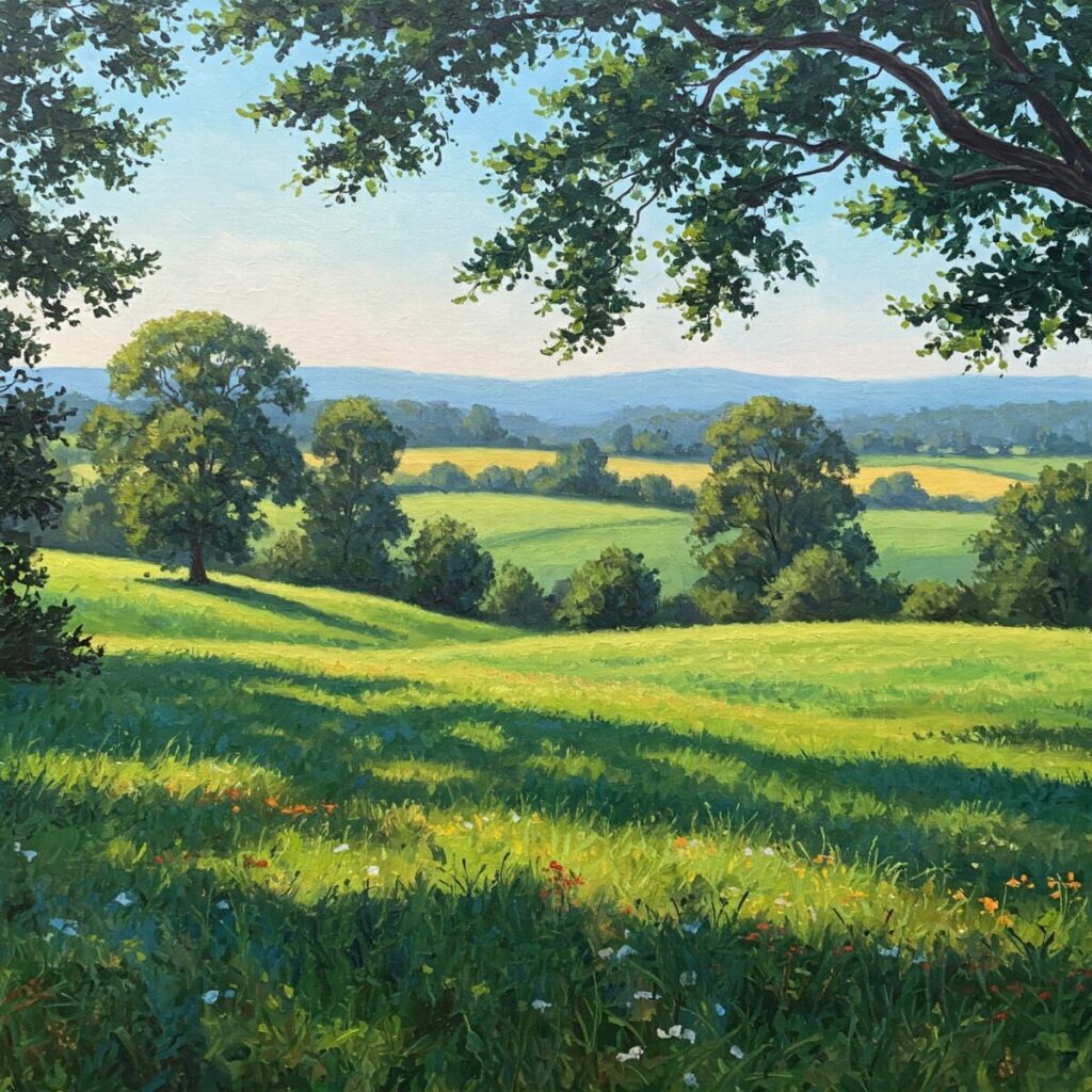 What is Impressionism? A Beginner's Guide to the Art Movement 5 Impressionist landscape painting showing plein air techniques and natural light