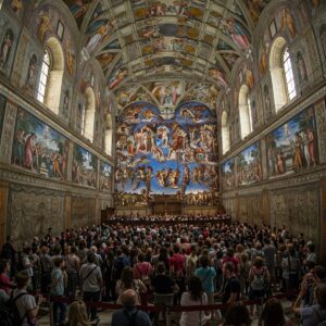crowdsatsistinechapel