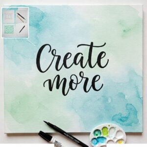 Easy Canvas Art Ideas Anyone Can Create 7 DIY typography canvas art featuring inspirational quote using simple techniques