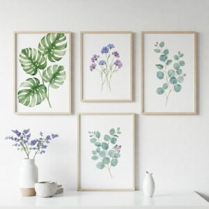 50+ Stunning Painting Ideas on Pinterest to Discover Right Now 4 Delicate watercolor botanical painting series inspired by Pinterest