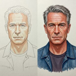 Watercolor Pencil Portrait Techniques