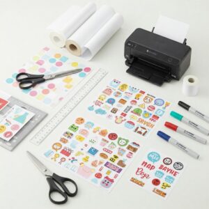 How to Make Your Own Stickers at Home (Simple Methods) 3 How to make your own stickers: Essential supplies for making your own stickers at home