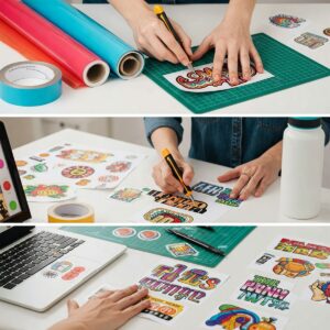 How to Make Your Own Stickers at Home (Simple Methods) 13 Vinyl Stickers Without Special Equipment