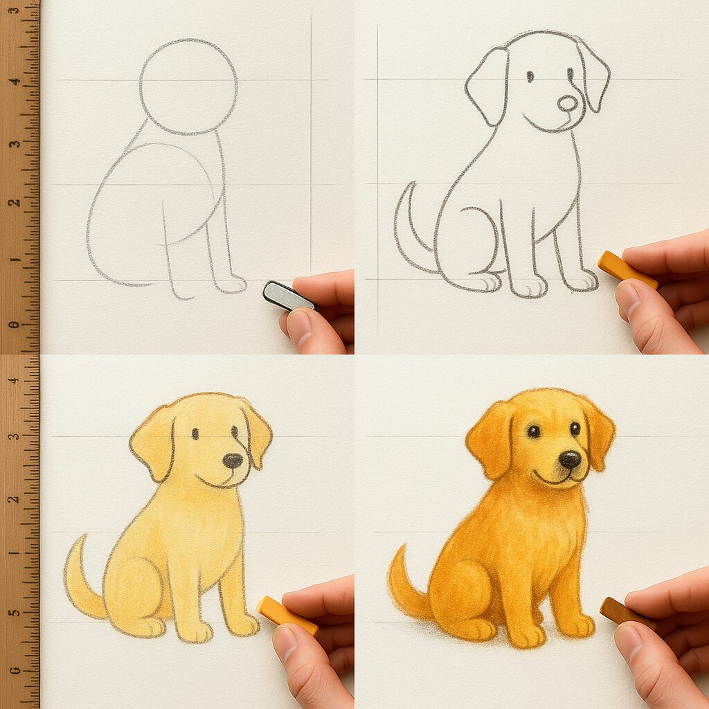 Easy Animal Drawings: Perfect Subjects for Your First Pastels Project 9 Easy Animal Drawings: Perfect Subjects for Your First Pastels Project