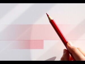 How to Blend Colored Pencils Smoothly: Step-by-Step Tutorial 8 Demonstration of different pressure levels for blending colored pencils